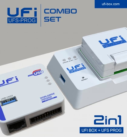 UFi Box New 2025 Upgrade Version cu UFS-Prog | Tool profesional pentru reparații EMMC & UFS [1]