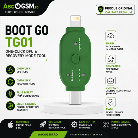 Apple iBoot DFU - 2UUL TG01 Boot Go – One-Click DFU & Recovery Mode