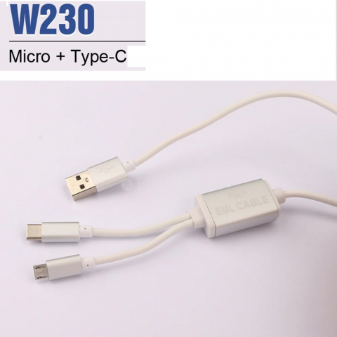 Cablu EDL OSS W230 Xiaomi, Micro & Type-C, Qualcomm, Mod 9008, Deep Flash [2]