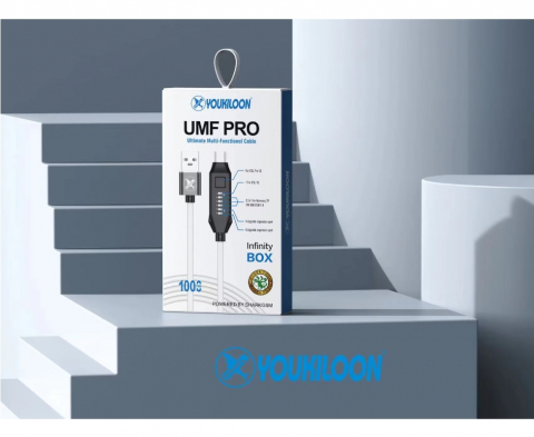 Cablu UMF Pro White Ultimate, Multi-Functional , Type-C, EDL V2, Harmony TP, HW USB COM1.0 [2]