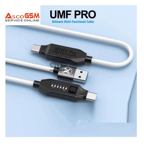 Cablu UMF Pro White Ultimate, Multi-Functional , Type-C, EDL V2, Harmony TP, HW USB COM1.0 [1]