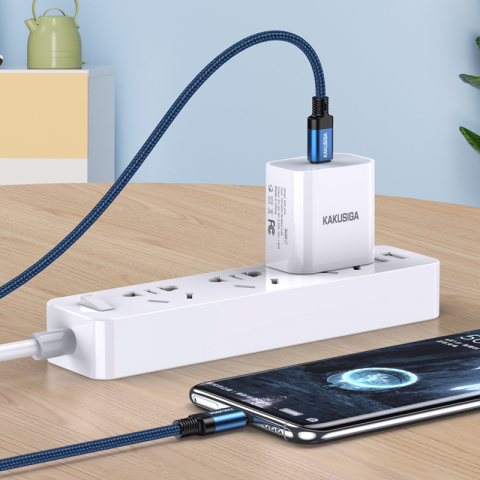 Accesorii Telefoane - Cablul inteligent de date,material, Kakusiga KSC - 970, Type-C la Type-C,60W, 1M