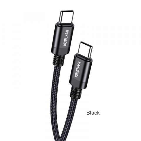 Cablul inteligent de date,material, Kakusiga KSC - 970, Type-C la Type-C,60W, 1M [3]