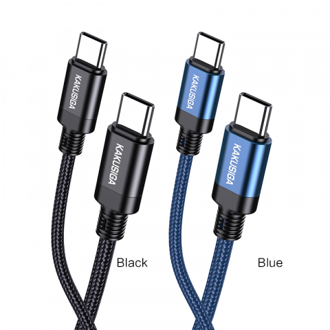 Cablul inteligent de date,material, Kakusiga KSC - 970, Type-C la Type-C,60W, 1M [1]