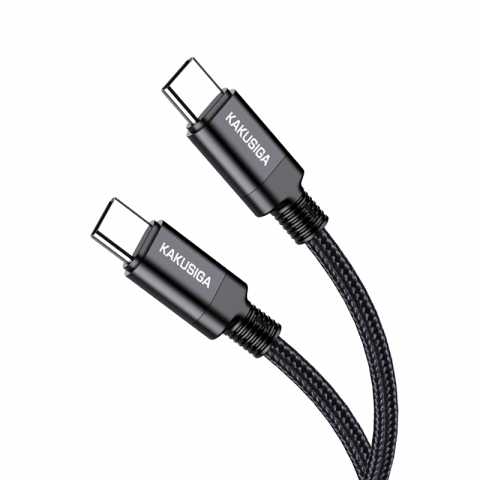 Cablul inteligent de date,material, Kakusiga KSC - 970, Type-C la Type-C,60W, 1M [4]