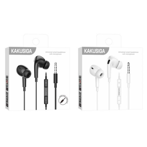 Casti universale cu fir Jack 3.5mm Kakusiga KSC-844 1.2M [1]