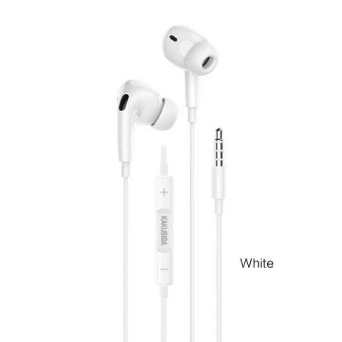 Casti Audio Mufa Jack 3,5mm - Casti universale cu fir Jack 3.5mm Kakusiga KSC-844 1.2M
