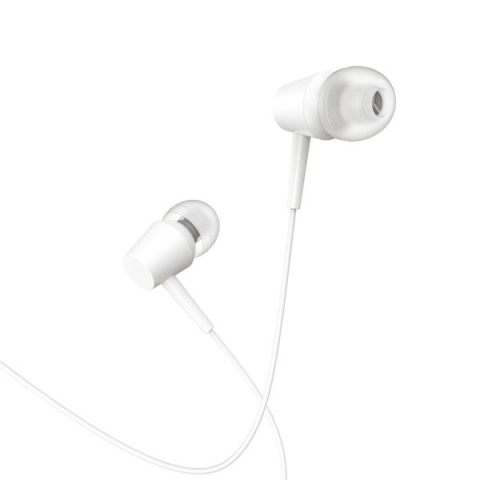Căști Universale JOKADE JD007 – In-Ear cu Microfon, Jack 3.5mm, 1.2M, Alb [2]
