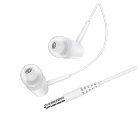 Căști Universale JOKADE JD007 – In-Ear cu Microfon, Jack 3.5mm, 1.2M, Alb [3]