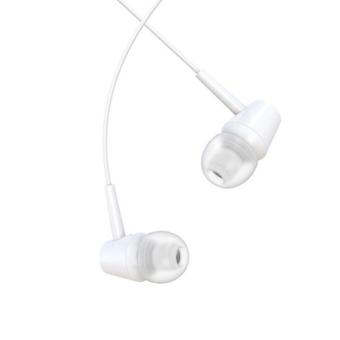 Căști Universale JOKADE JD007 – In-Ear cu Microfon, Jack 3.5mm, 1.2M, Alb [6]