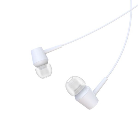 Căști Universale JOKADE JD007 – In-Ear cu Microfon, Jack 3.5mm, 1.2M, Alb [5]