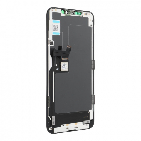 Display cu Touchscreen JK pentru Apple iPhone 11 Pro Max, cu Rama, Versiune LCD In-Cell, Negru [1]