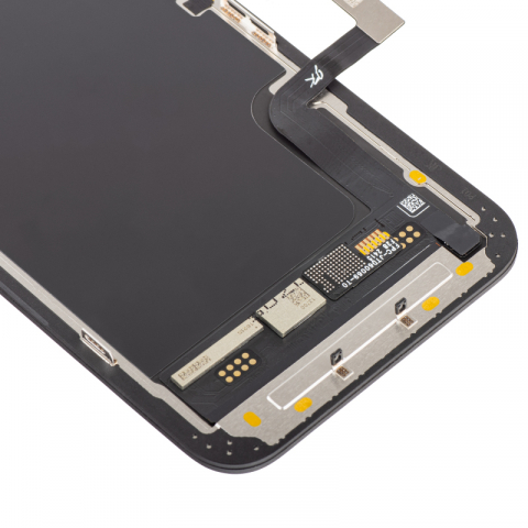 Display cu Touchscreen JK pentru Apple iPhone 14 Plus, cu Rama, Versiune LCD In-Cell, Negru [1]