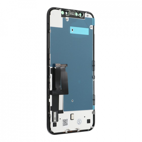 Display cu Touchscreen JK pentru Apple iPhone XR, cu Rama, Versiune LCD In-Cell, Negru [2]