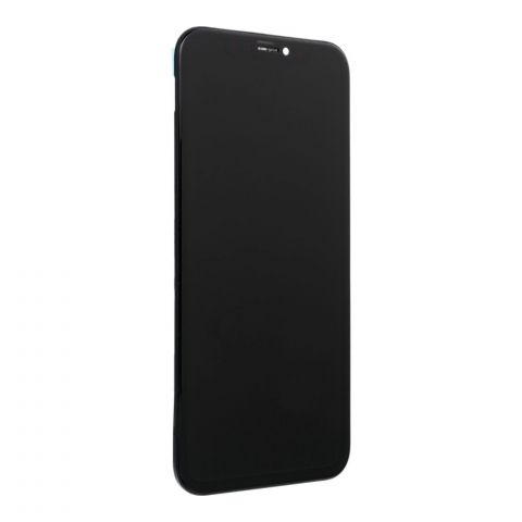 Display cu Touchscreen JK pentru Apple iPhone XR, cu Rama, Versiune LCD In-Cell, Negru [4]