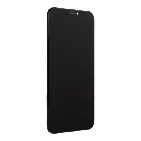 Display cu Touchscreen JK pentru Apple iPhone XS, cu Rama, Versiune LCD In-Cell, Negru [2]