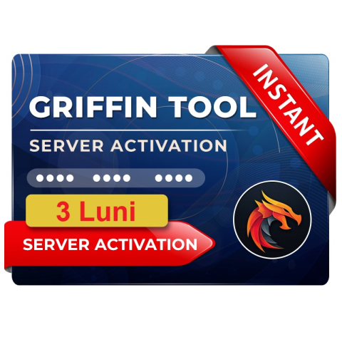 Griffin Unlocker - Griffin Unlocker – Licență Abonament Lunar / 3-6-12 luni