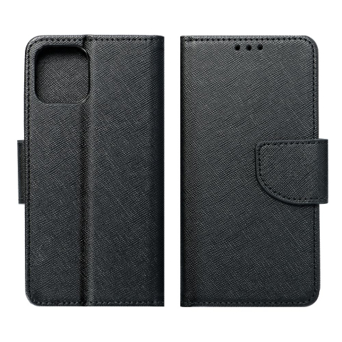 Husă Fancy Book pentru Samsung Galaxy A16 – Închidere Magnetică, Protecție Completă, Negru [5]
