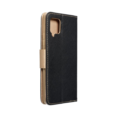 Husă Fancy Book pentru Samsung Galaxy A16 – Protecție Completă, Închidere Magnetică, Negru / Auriu [6]