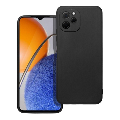 Huse Telefoane - Husă Matt Case pentru Huawei Nova Y61 4G – Silicon TPU Mat Anti-Amprentă, Protecție Spate, Negru