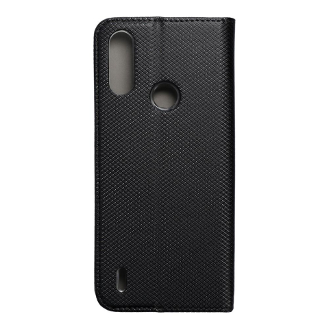 Husă Smart Case Book pentru Motorola Moto E7 Power – Închidere Magnetică, Stand Video, Protecție Completă, Negru [4]