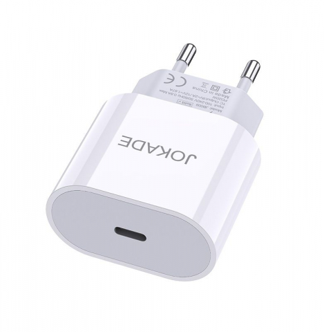 Incarcator de retea Jokade JB009 Type-C universal cu incarcare rapida PD25W, Alb, Blister [4]
