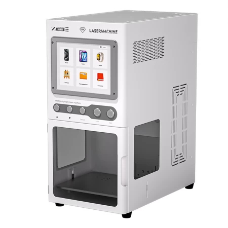 Instrumente de Reconditionare a Ecranului - Mașină laser mov TBK-958ZE 5W pentru demontare și gravare ecrane