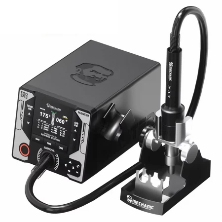 Statii cu Aer Cald - Mechanic AIRNOVA 1200W – Stație Rework cu Control Inteligent al Temperaturii și Display Curbat IPS