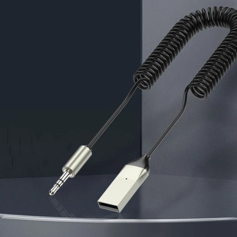 Receiver Bluetooth pentru Mașină – Conectare prin AUX și Alimentare USB, Microfon Hands-Free | Kakusiga KSC-1180 [5]
