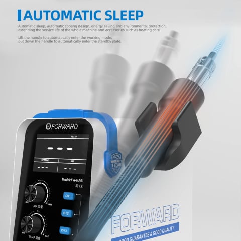 Statie Aer Cald Forward FW-HA01, 13000RPM 800W [2]