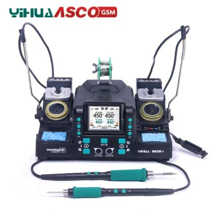 Stație de Lipit Profesională YIHUA 982D-II – 2 în 1 cu Brațe C210 și C245 [8]