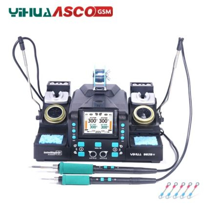 Statii / Lipire / Dezlipire - Stație de Lipit Profesională YIHUA 982D-II – 2 în 1 cu Brațe C210 și C245