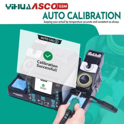Stație de Lipit Profesională YIHUA 982D-II – 2 în 1 cu Brațe C210 și C245 [4]