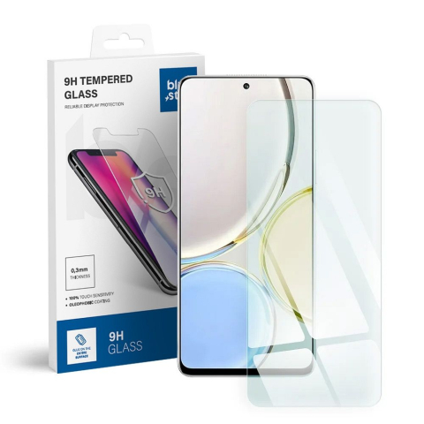 Folii Huawei / Honor - Sticlă Securizată Blue Star pentru Honor Magic 4 Lite / Honor X9 – Full Glue, Duritate 9H, Protecție Ecran, Transparent