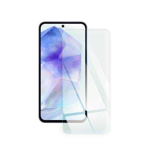 Sticlă Securizată Blue Star pentru Samsung Galaxy A55 5G / S25 FE – Full Glue, Duritate 9H, Protecție Ecran, Transparent [1]