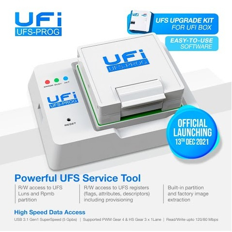 UFI BOX - UFI UFS-PROG , Kit Upgrade pentru UFI-BOX, BGA254 / BGA153