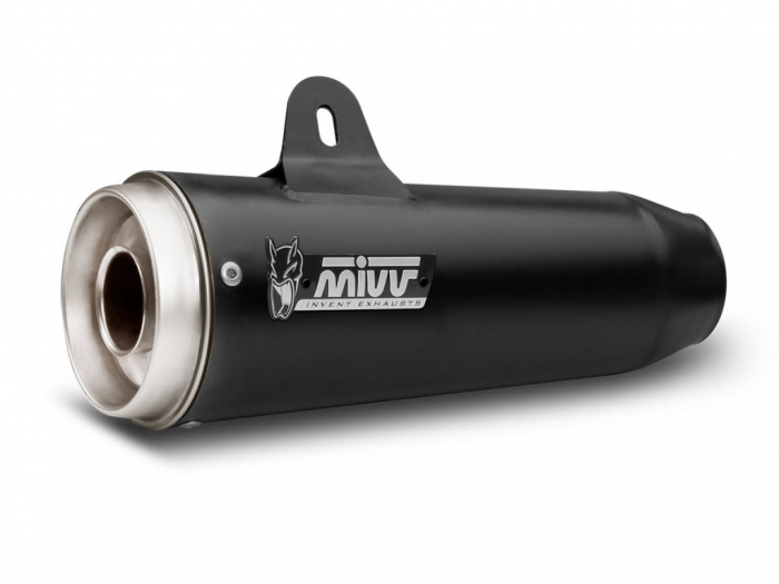 2 Silencer MIVV GHIBLI M.011.SGB Black painted stainless steel [1]