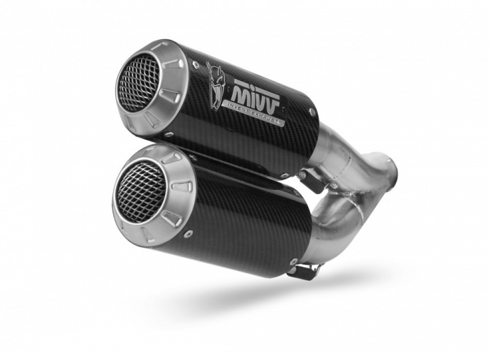 2 Silencers kit MIVV MK3 H.069.LM3C Carbon [1]