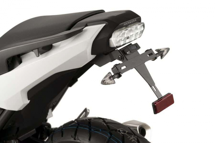 Adjustable license support PUIG 8725N Negru [1]