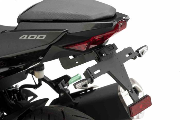 Adjustable license support PUIG 9629N Negru [1]