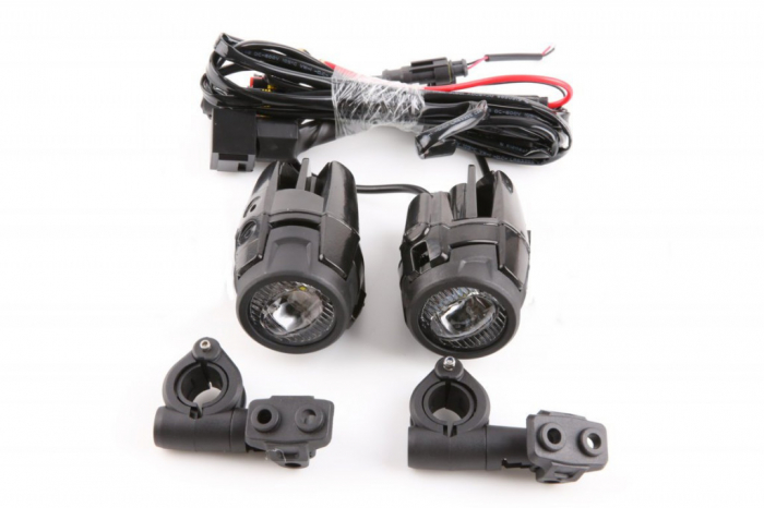 Auxiliary lights PUIG 3489N Negru homologated, set [1]