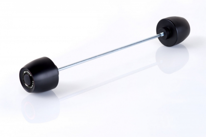 Axle sliders PUIG PHB19 21920N Negru without color caps, rear [1]