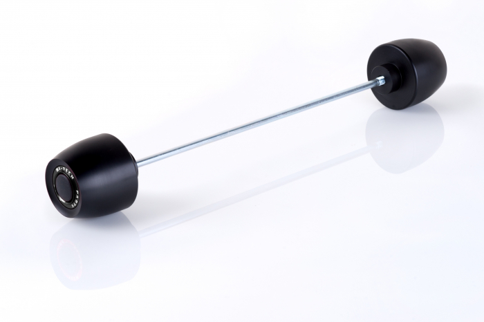 Axle sliders PUIG PHB19 22195N Negru without color caps, front [1]