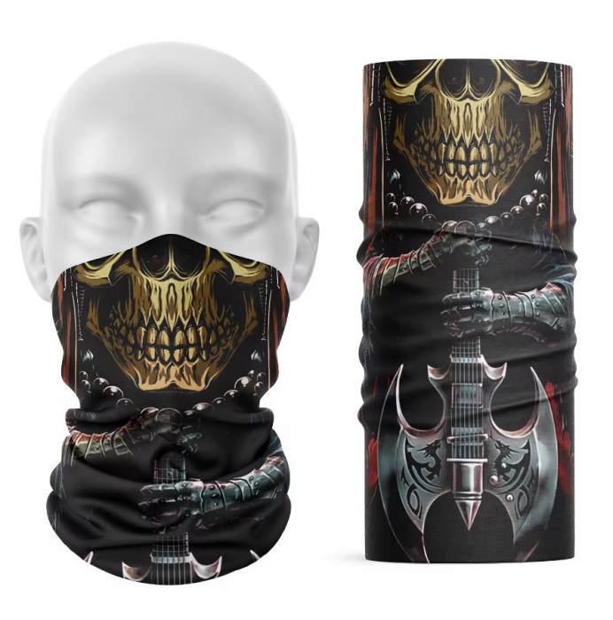 Bandana multifunctionala VELOCE Skull - lichidare stoc! [2]