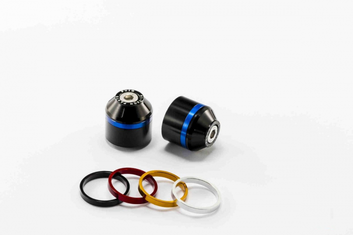Bar ends PUIG SHORT WITH RING 8018N colour rings included [1]