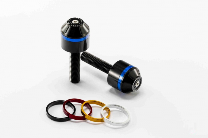 Bar ends PUIG SHORT WITH RING 8021N colour rings included [1]