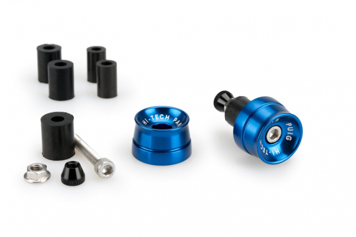 Bar ends PUIG SPEED 21016A Albastru UNIVERSAL M6 13-18mm. [1]