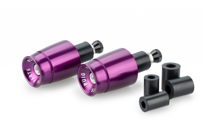 Bar ends PUIG SPORT 21011L purple UNIVERSAL M6 13-18mm. [1]