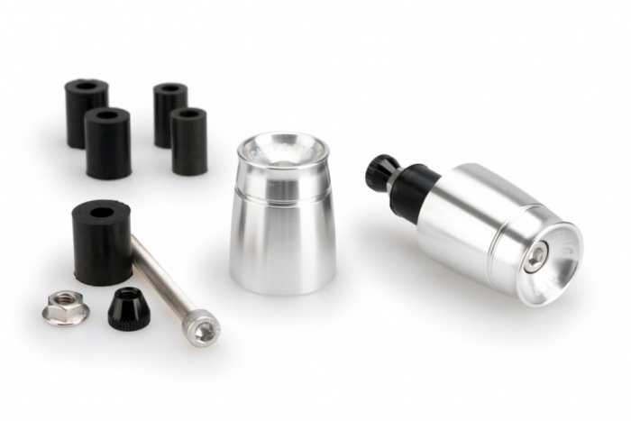 Bar ends PUIG SPORT 21011P argintiu UNIVERSAL M6 13-18mm. [1]