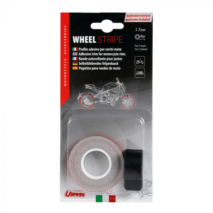 Banda reflectorizanta moto Lampa Wheel Stripe Reflective [3]